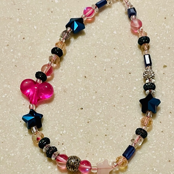 Phone String! Pink and blue hearts 💕 and stars ⭐️! - Picture 8 of 9